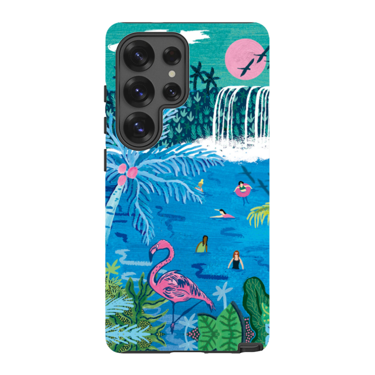 Samsung Tough  Case - Palm Pool By Emma Frances Grant