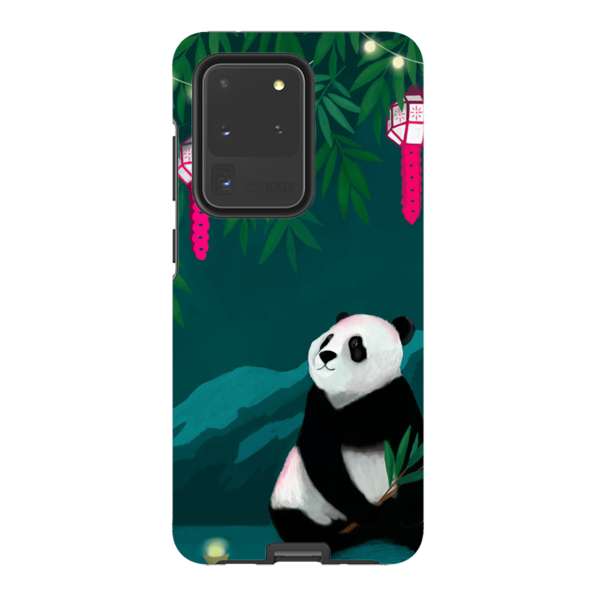 Samsung Tough Case - Panda And Lanterns By Bex Parkin