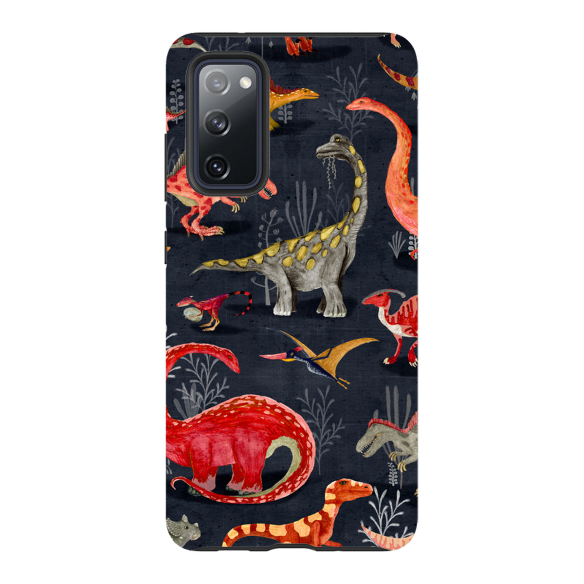 Samsung Tough Case - Parisian Dinosaurs By Katherine Quinn
