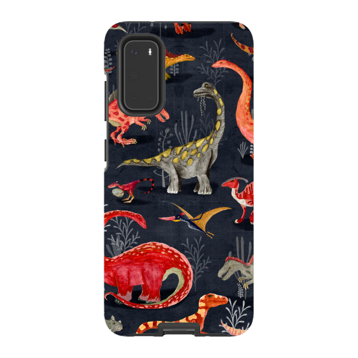 Samsung Tough Case - Parisian Dinosaurs By Katherine Quinn