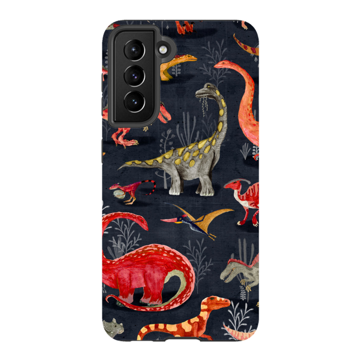 Samsung Tough Case - Parisian Dinosaurs By Katherine Quinn