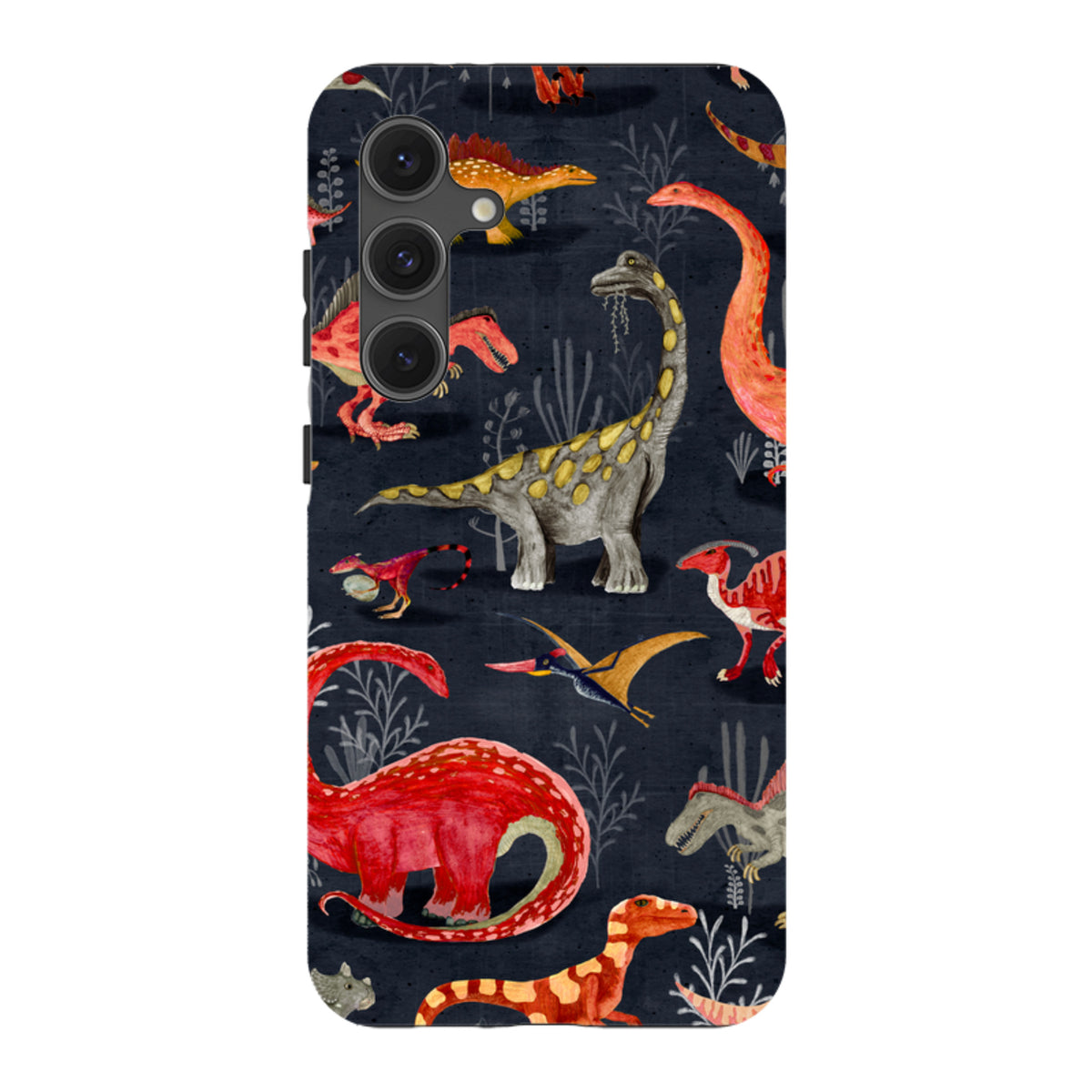 Samsung Tough Case - Parisian Dinosaurs By Katherine Quinn