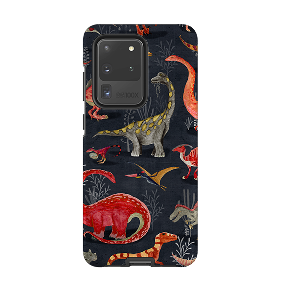 Samsung Tough Case - Parisian Dinosaurs By Katherine Quinn