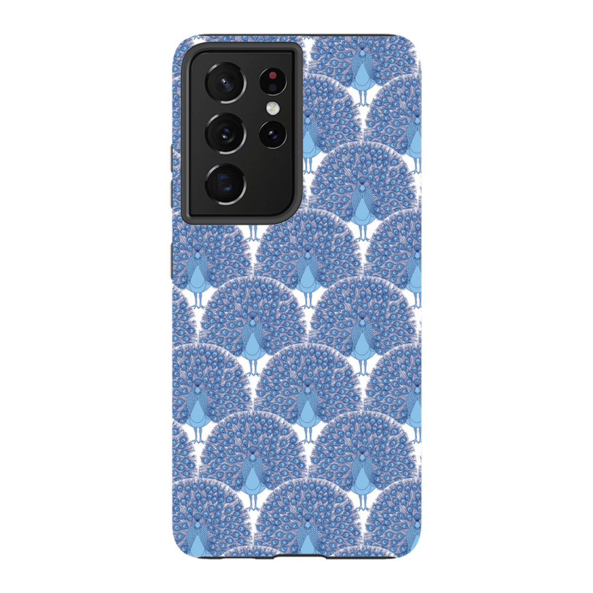 Samsung Tough Case - Peacock Blue By Natalie Pedetti Prack