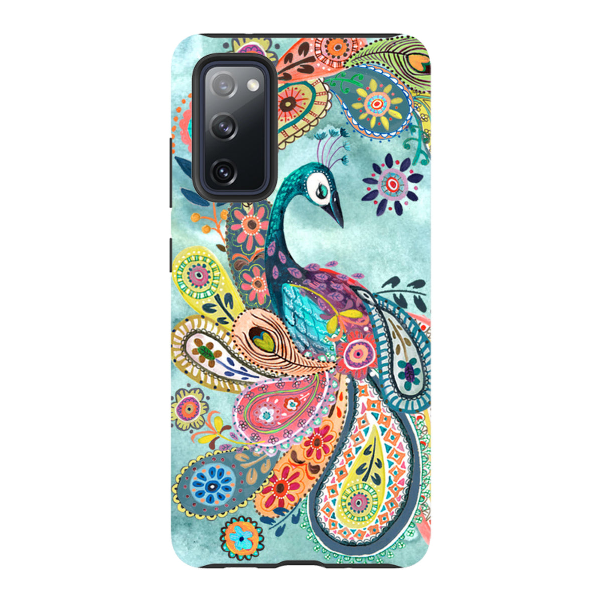 Samsung Tough Case - Peacock Dreams By Caroline Bonne Muller