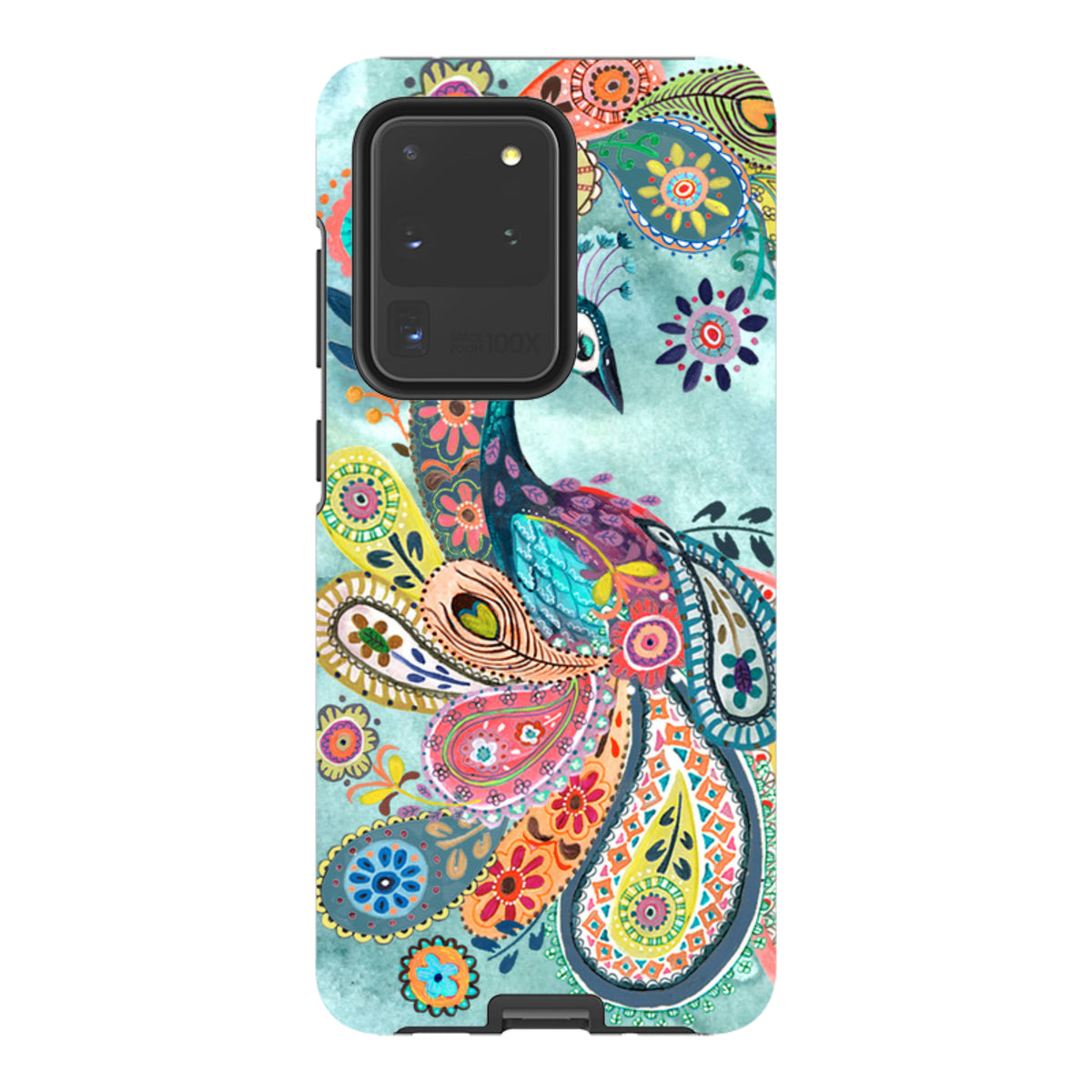 Samsung Tough Case - Peacock Dreams By Caroline Bonne Muller