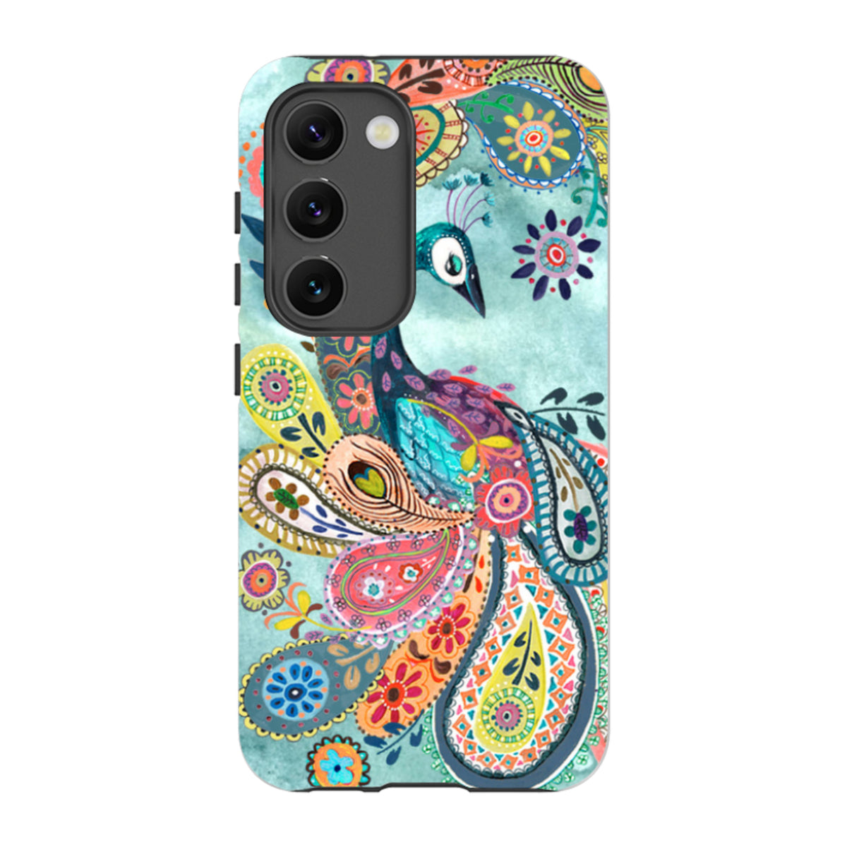 Samsung Tough Case - Peacock Dreams By Caroline Bonne Muller