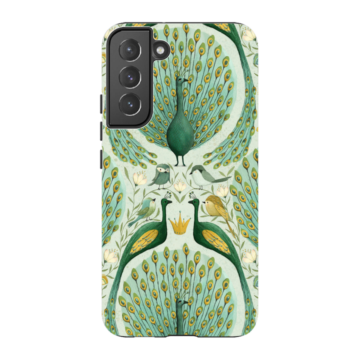 Samsung Tough Case - Peacock Pattern By Maja Lindberg