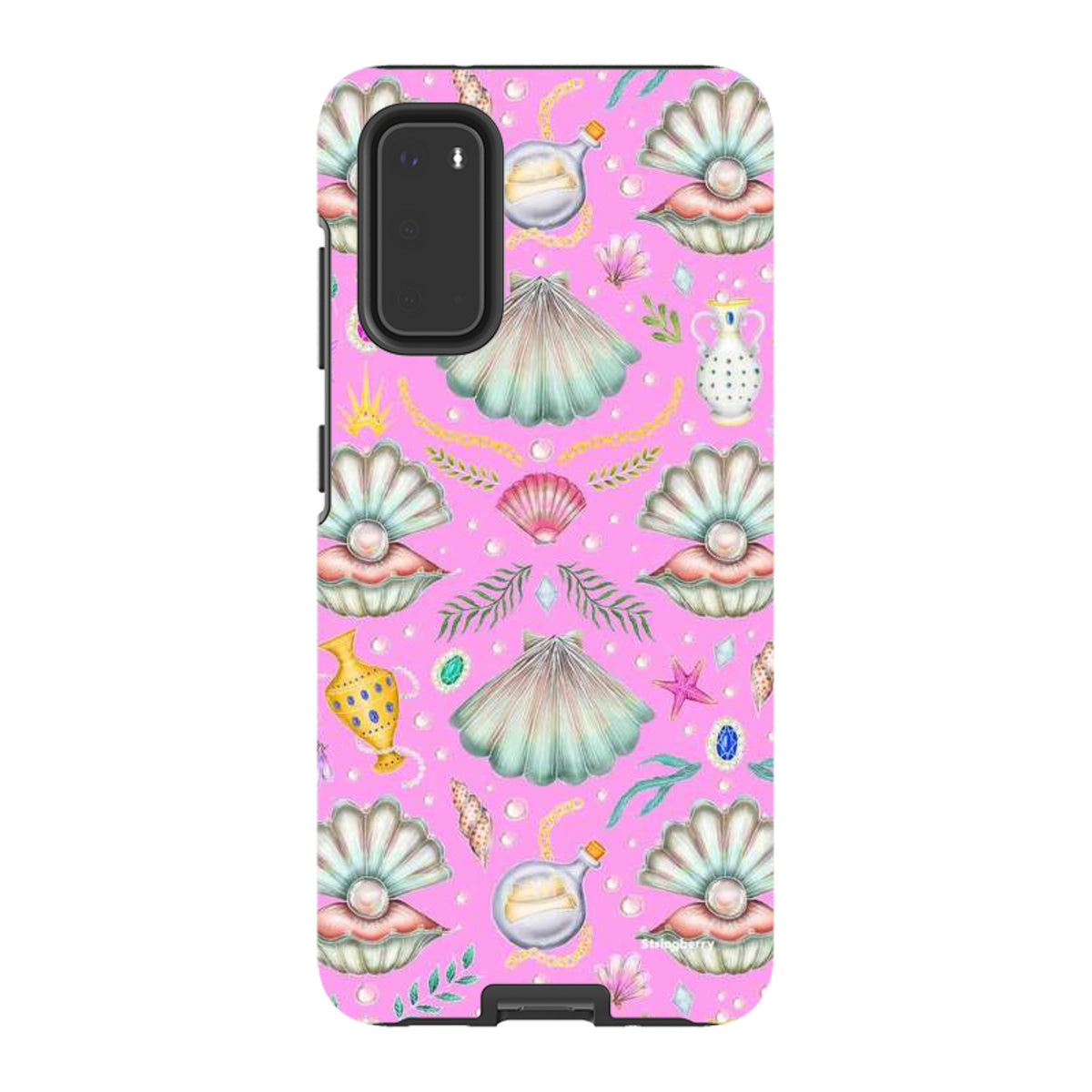 Samsung Tough Case - Pearl's Fantasy Candy Pink Von Catherine Rowe