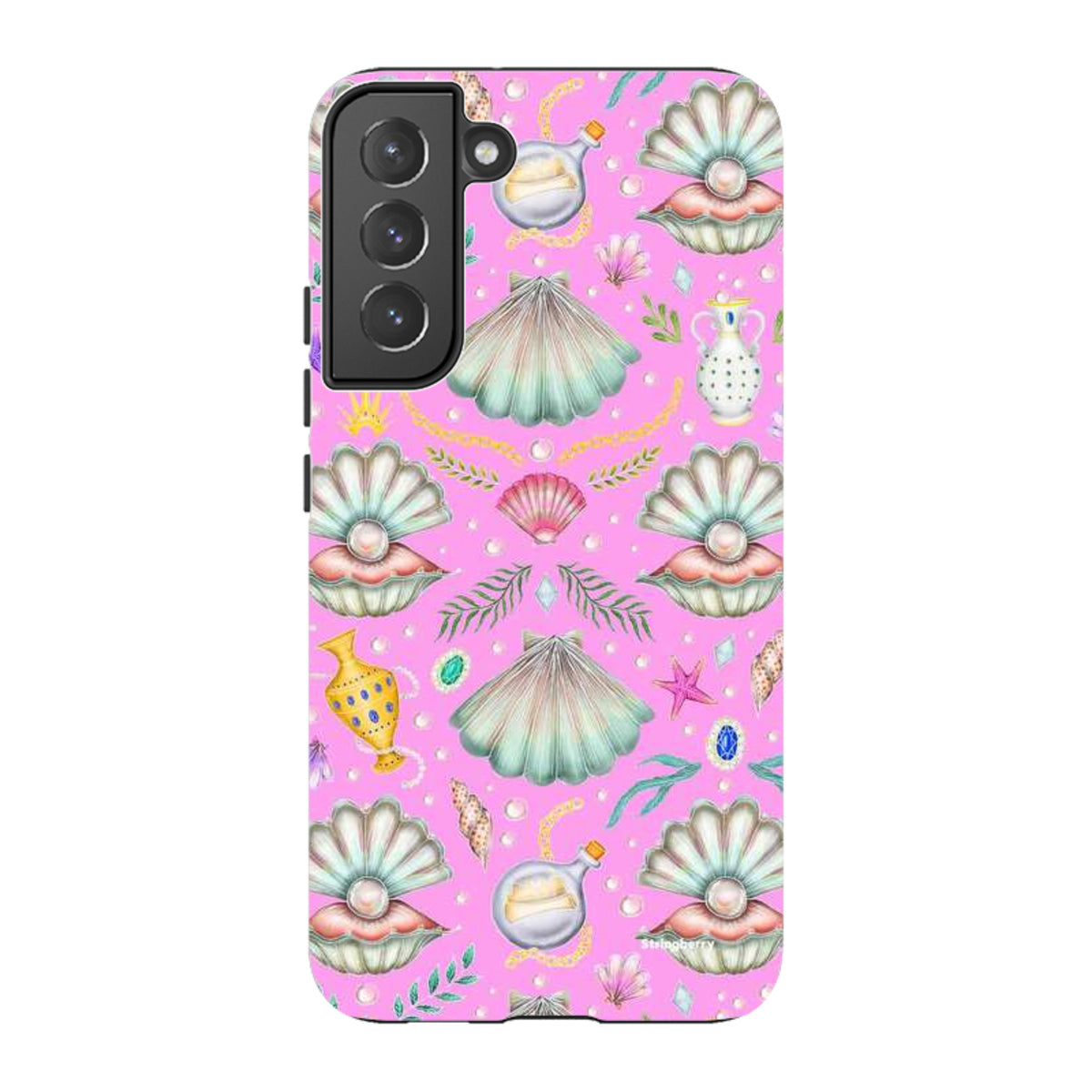 Samsung Tough Case - Pearl's Fantasy Candy Pink Von Catherine Rowe