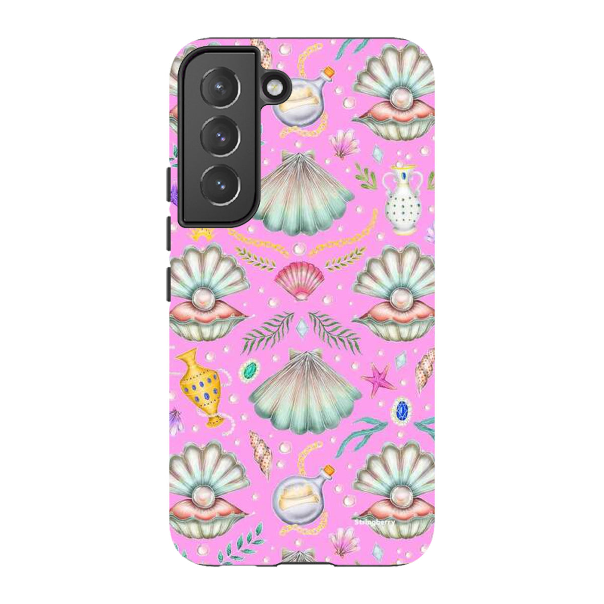 Samsung Tough Case - Pearl's Fantasy Candy Pink Von Catherine Rowe