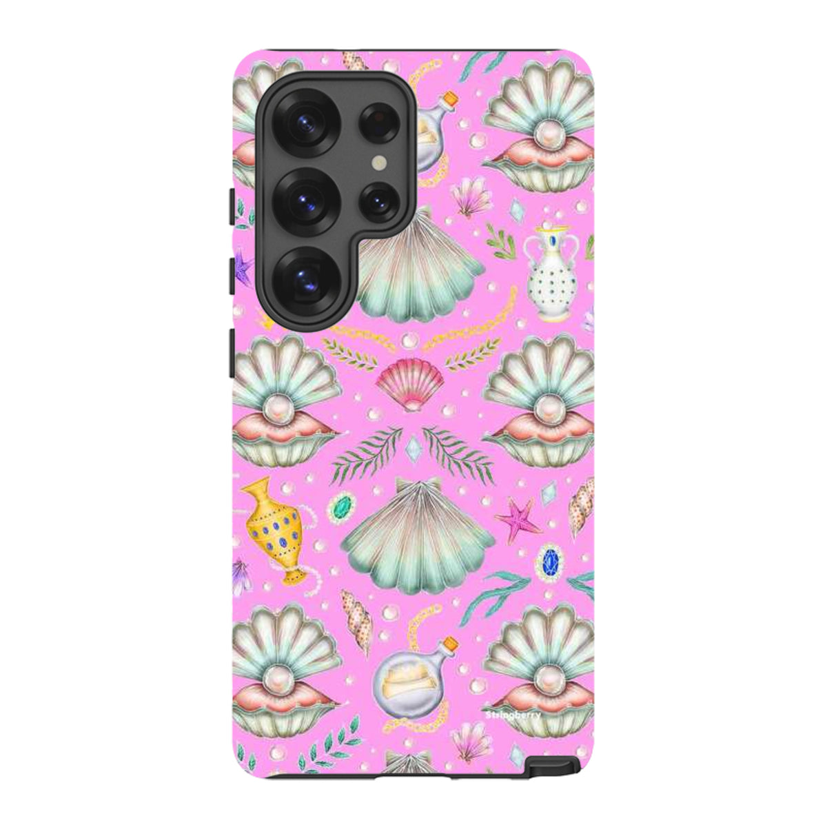 Samsung Tough Case - Pearl's Fantasy Candy Pink Von Catherine Rowe