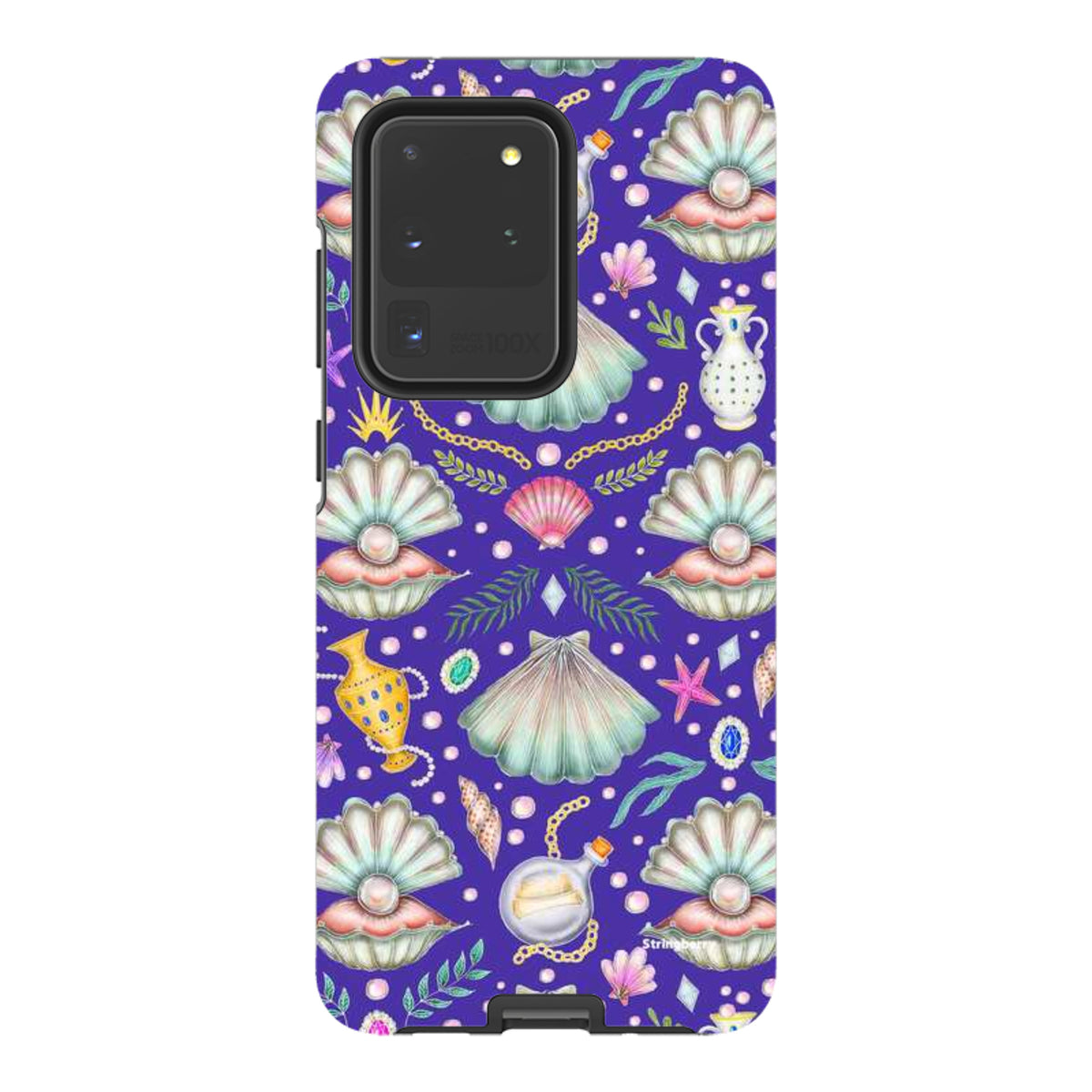 Samsung Tough Case - Pearl's Fantasy Indigo By Catherine Rowe