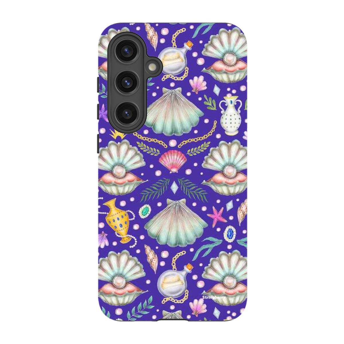 Samsung Tough Case - Pearl's Fantasy Indigo By Catherine Rowe