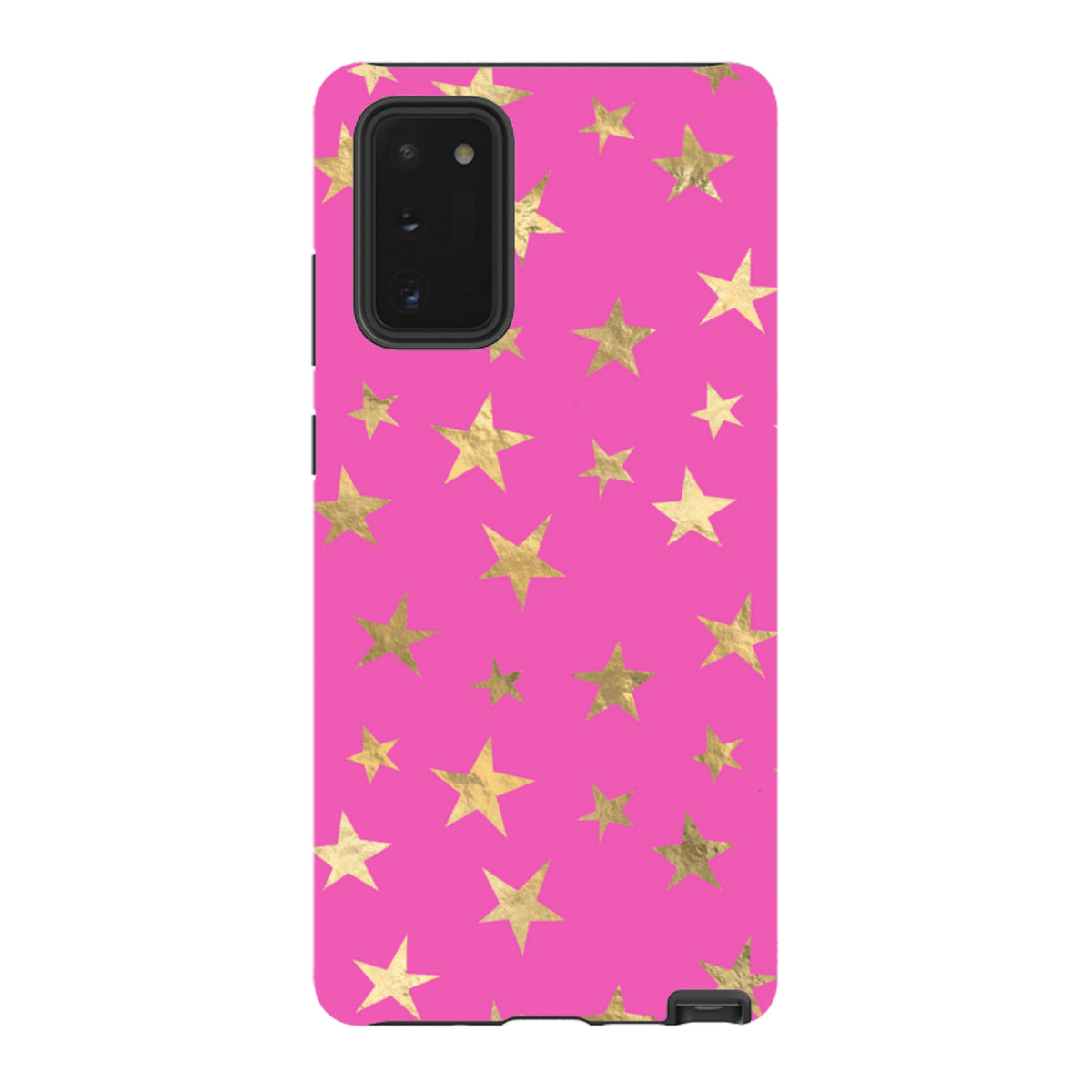 Samsung Tough Case - Pink and Gold Stars