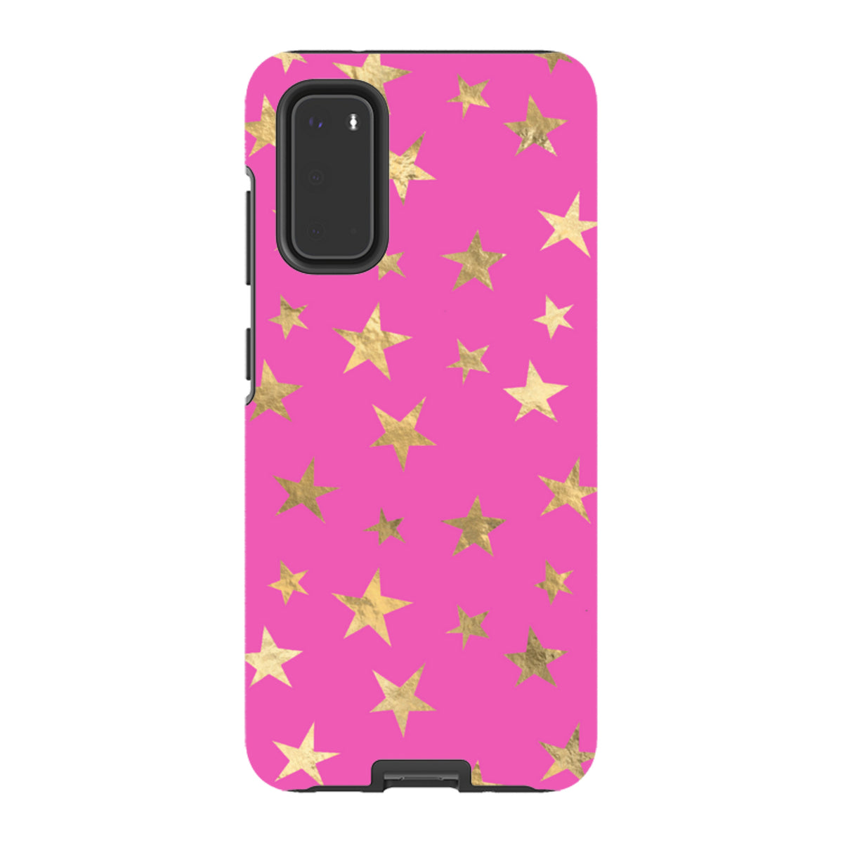 Samsung Tough Case - Pink and Gold Stars