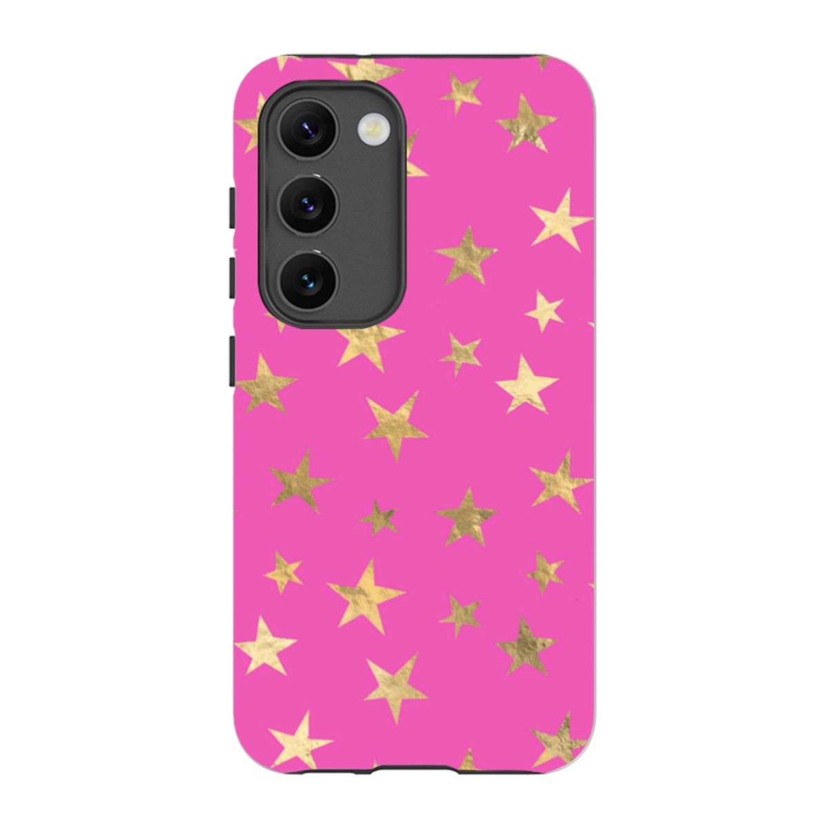 Samsung Tough Case - Pink and Gold Stars