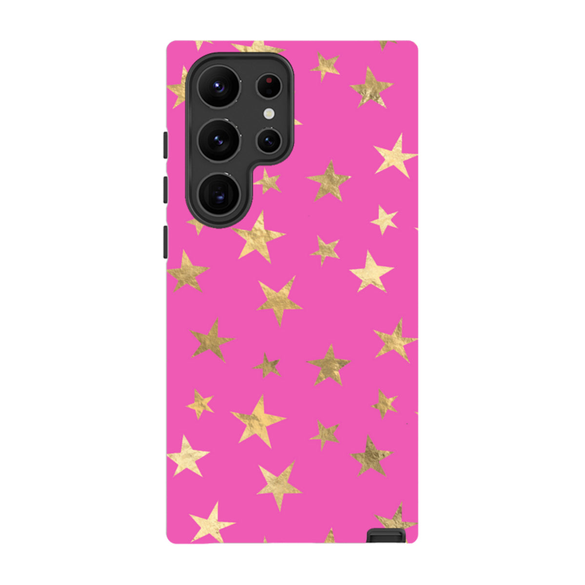 Samsung Tough Case - Pink and Gold Stars