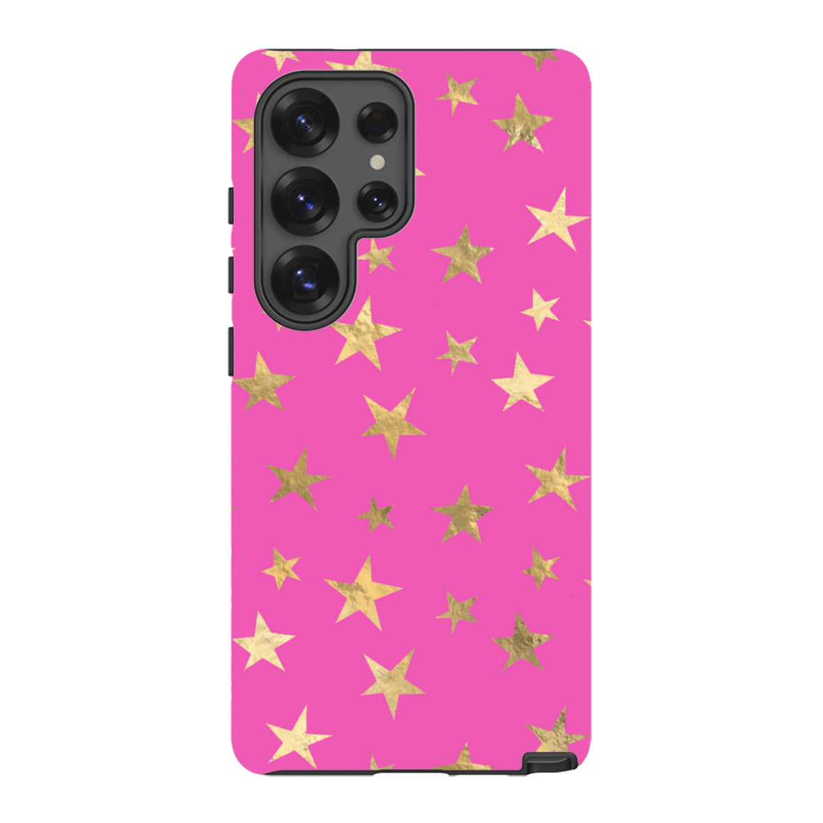 Samsung Tough Case - Pink and Gold Stars