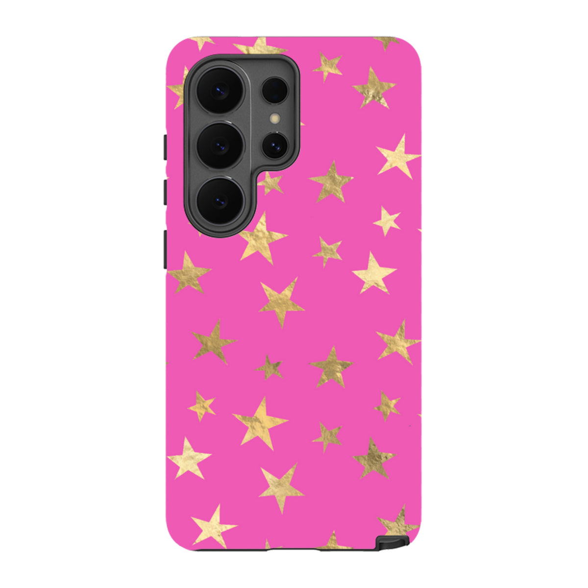 Samsung Tough Case - Pink and Gold Stars