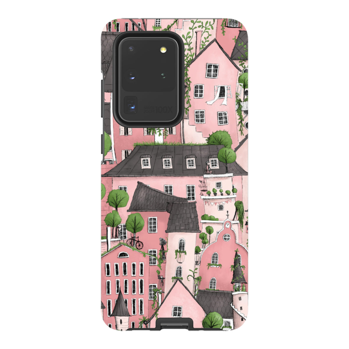 Samsung Tough Case - Pink City By Maja Lindberg