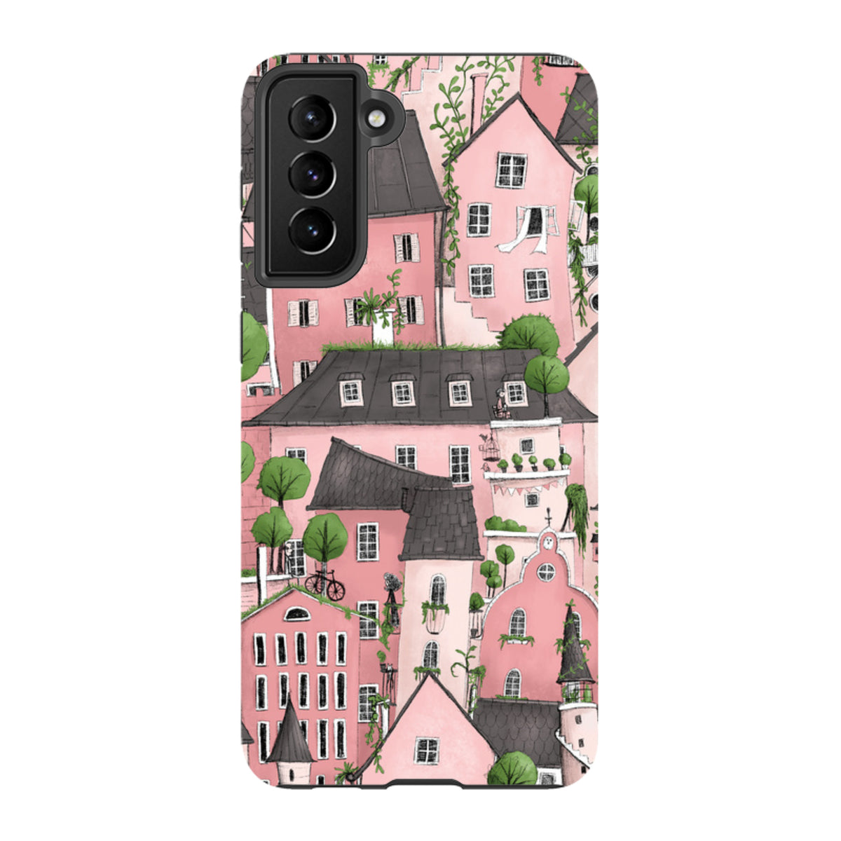 Samsung Tough Case - Pink City By Maja Lindberg