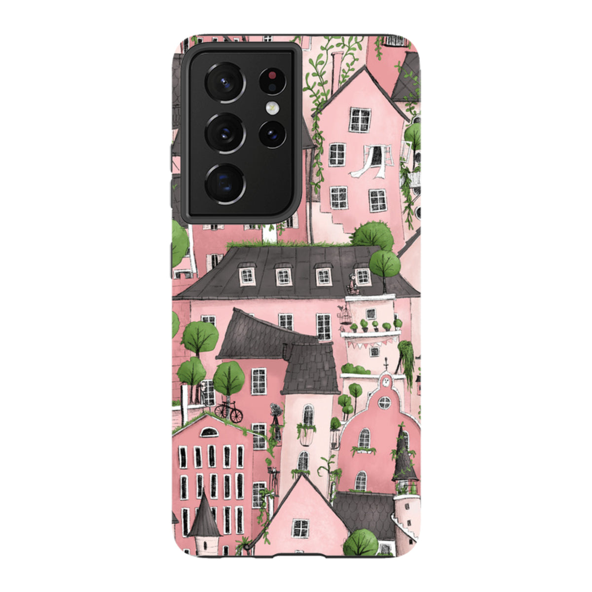 Samsung Tough Case - Pink City By Maja Lindberg