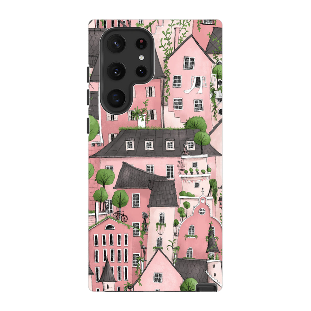 Samsung Tough Case - Pink City By Maja Lindberg