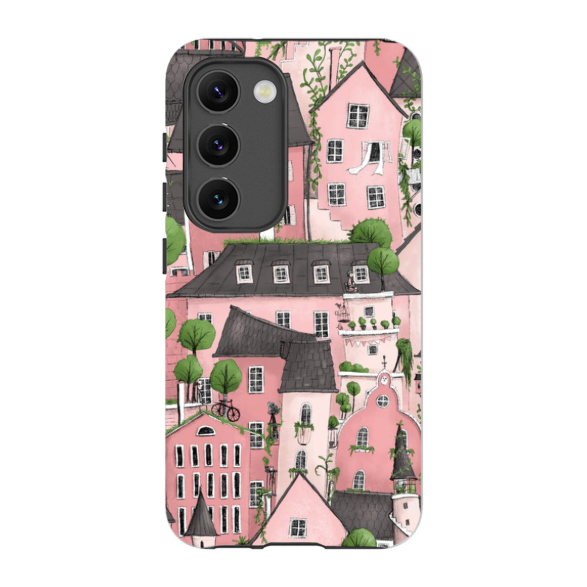 Samsung Tough Case - Pink City By Maja Lindberg