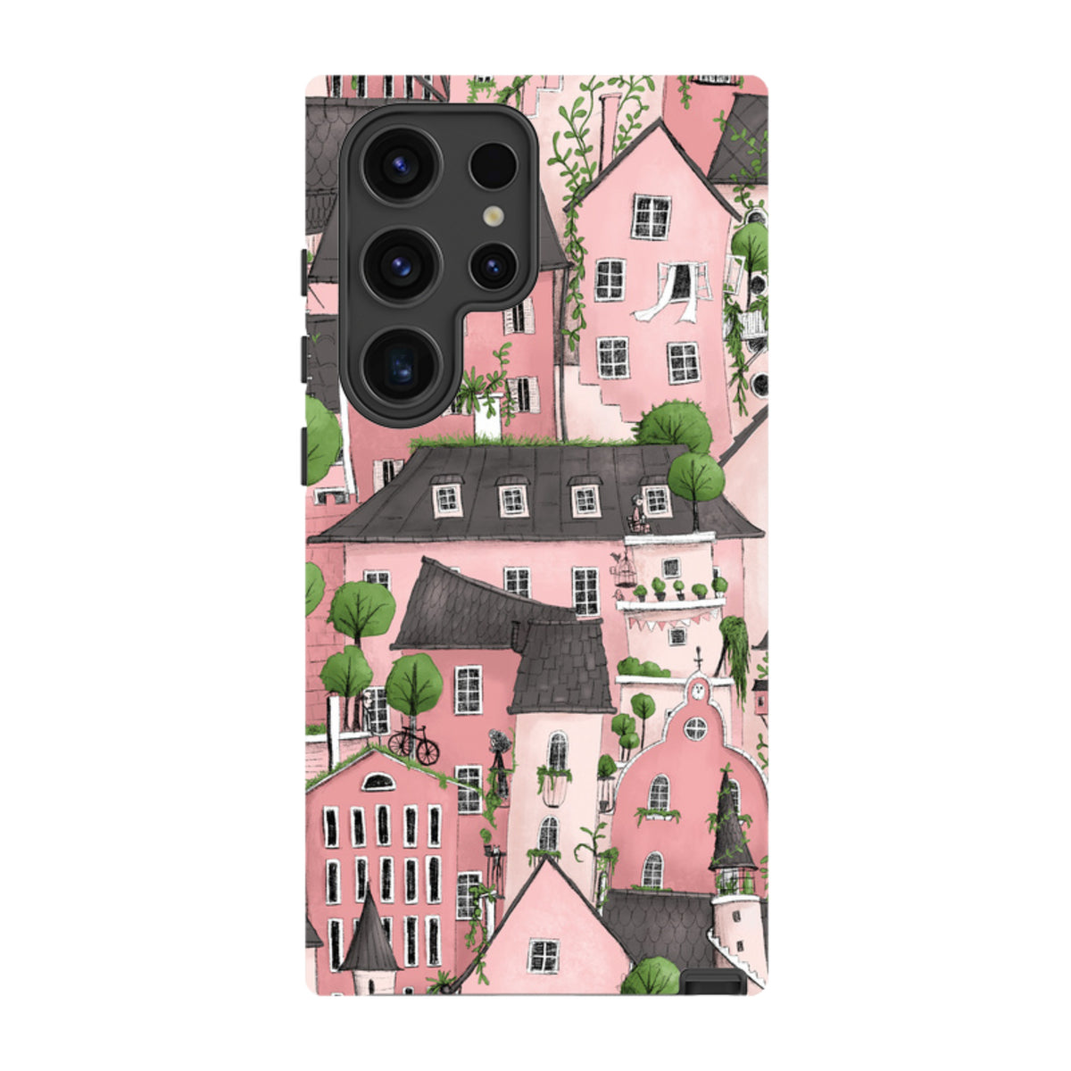 Samsung Tough Case - Pink City By Maja Lindberg