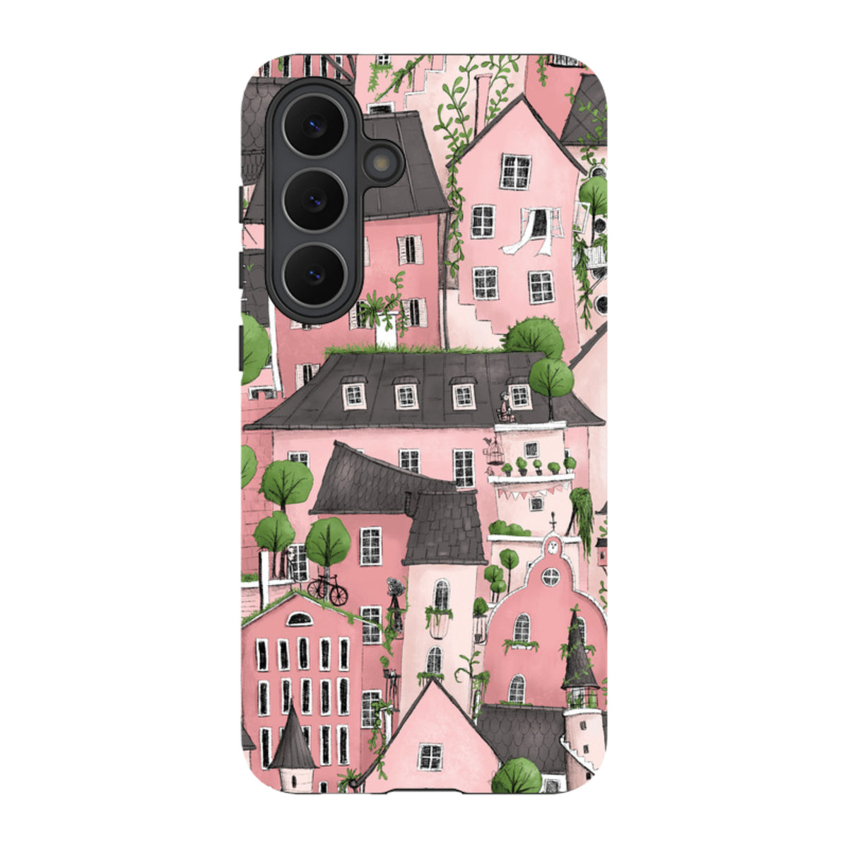 Samsung Tough Case - Pink City By Maja Lindberg