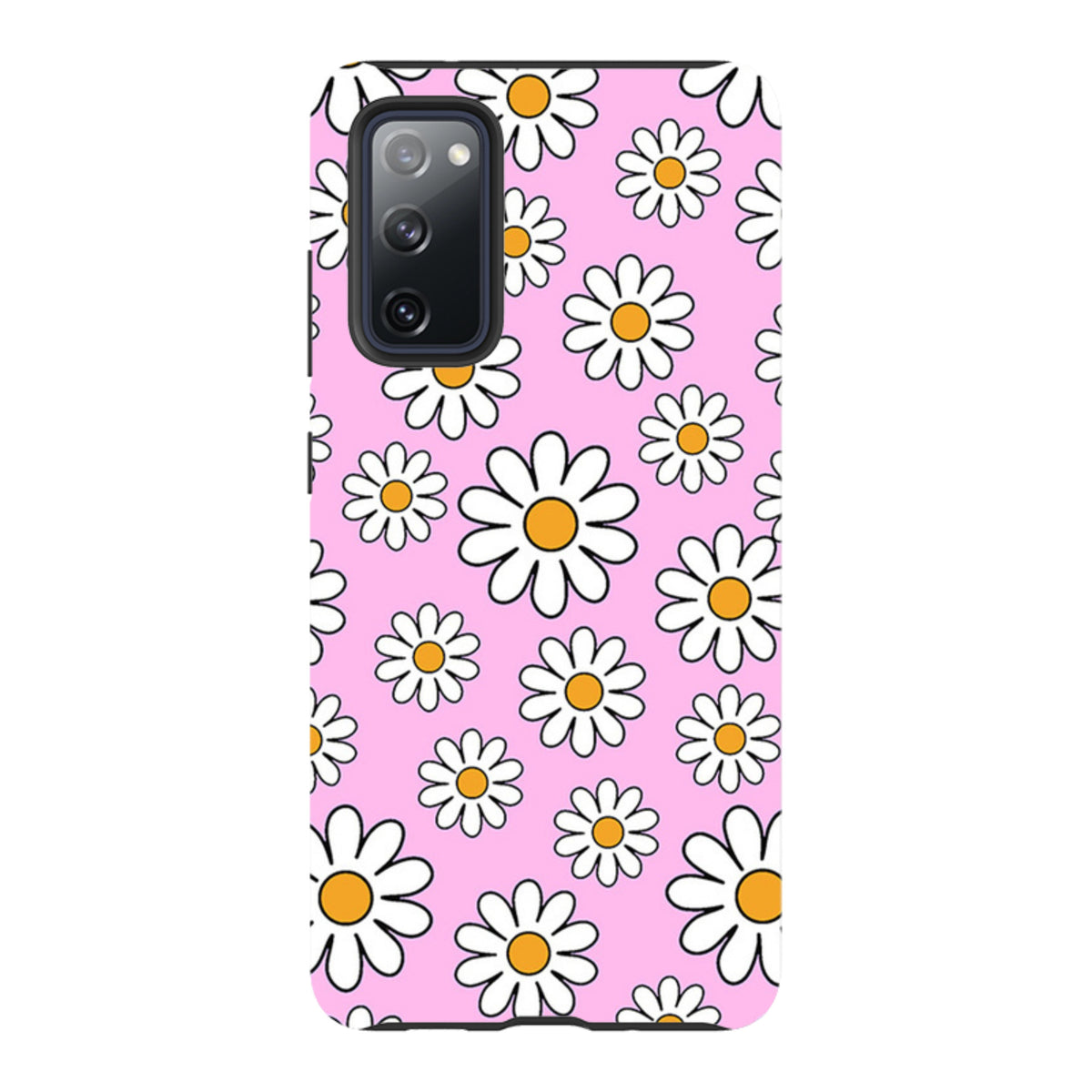 Samsung Tough Case - Pink Daises