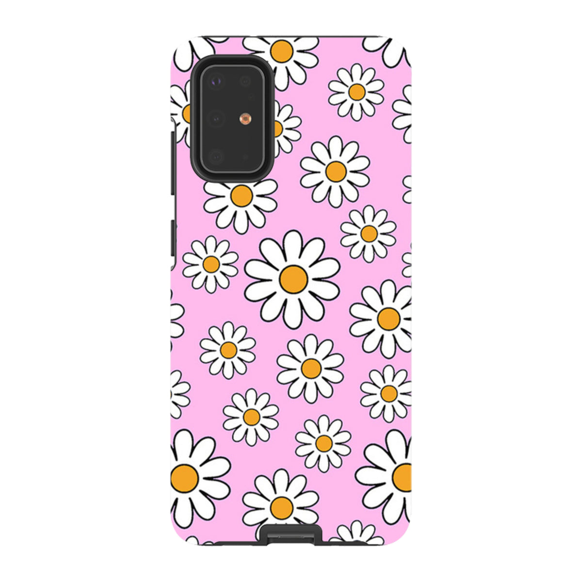Samsung Tough Case - Pink Daises