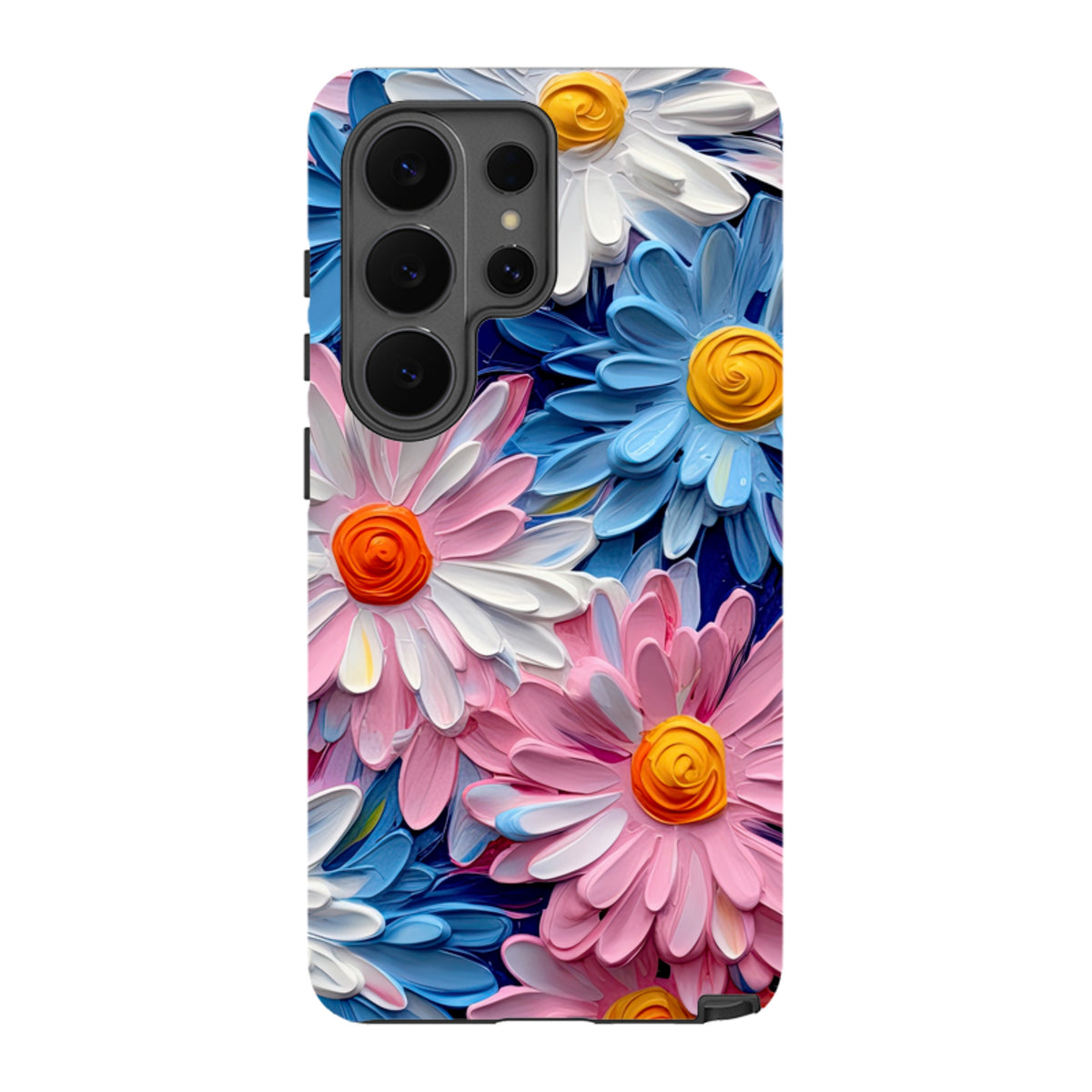Samsung Tough Case - Pink Daisies