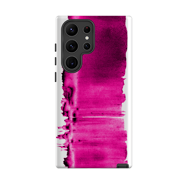 Samsung Tough Case - Pink Ink By Kitty Joseph