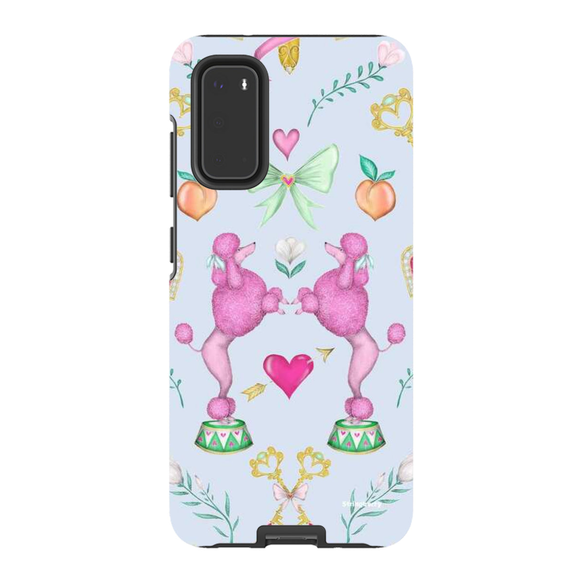 Samsung Tough Case - Pink Poodle Parlour Powder By Catherine Rowe