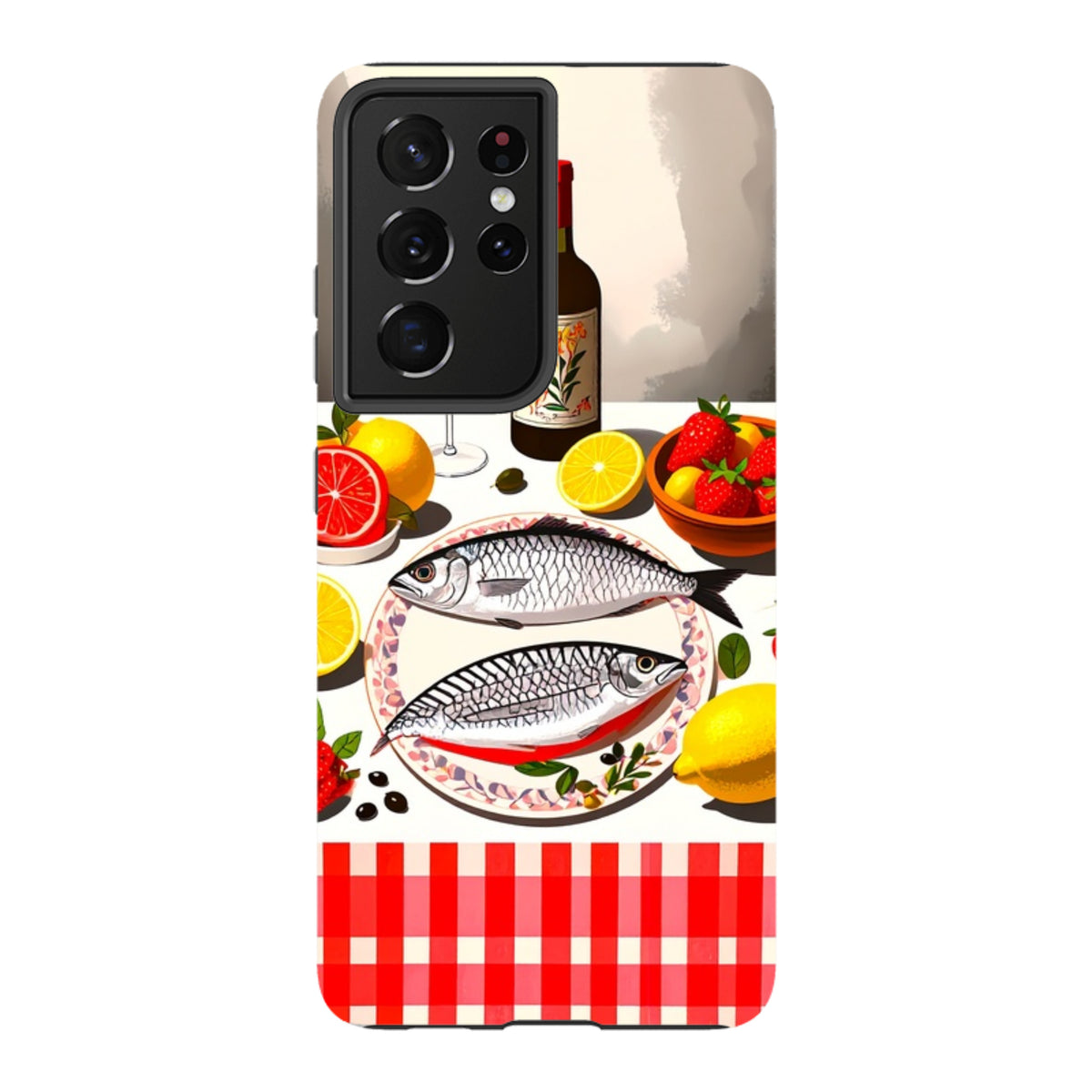 Samsung Tough Case - Plate Of Sardines
