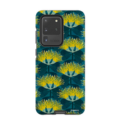 Samsung Tough Case - Pohutukawa Yellow And Blue By Katherine Quinn