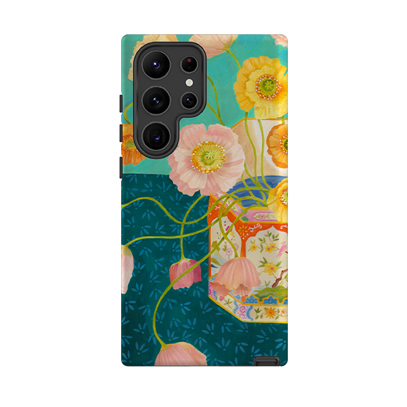Samsung Tough Case - Poppies By Bex Parkin