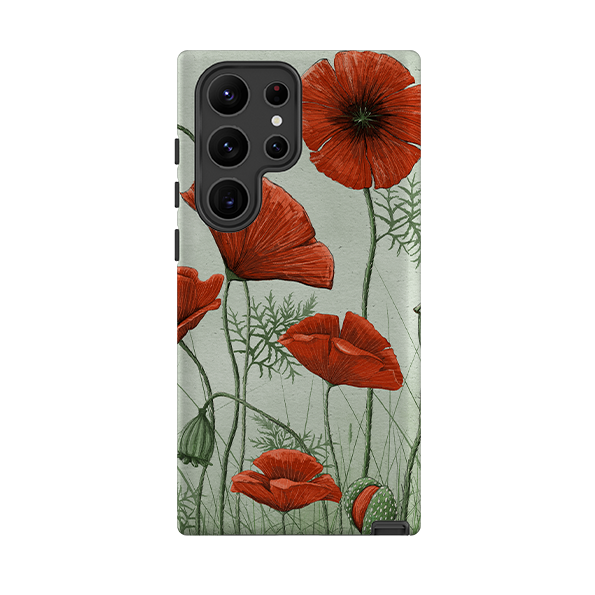 Samsung Robuste Hülle – Mohnblumen von Maja Lindberg