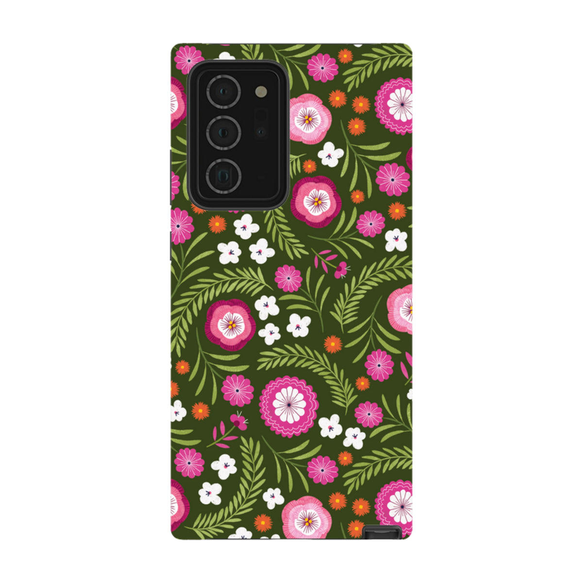Samsung Tough Case - Posy Garden II By Ali Brookes