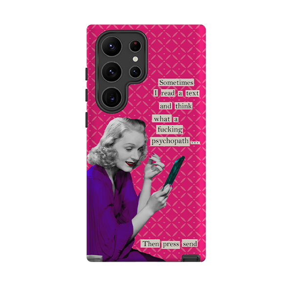 Samsung Tough Case - Psychopath By Clare Jordan