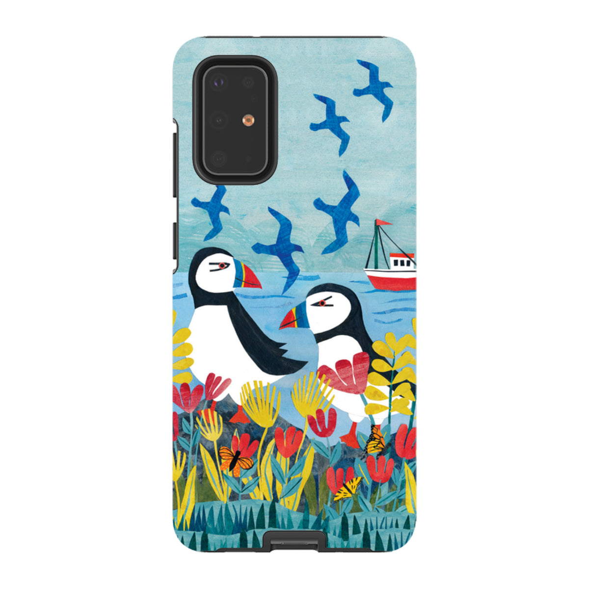 Samsung Tough  Case - Puffins By Tracey English