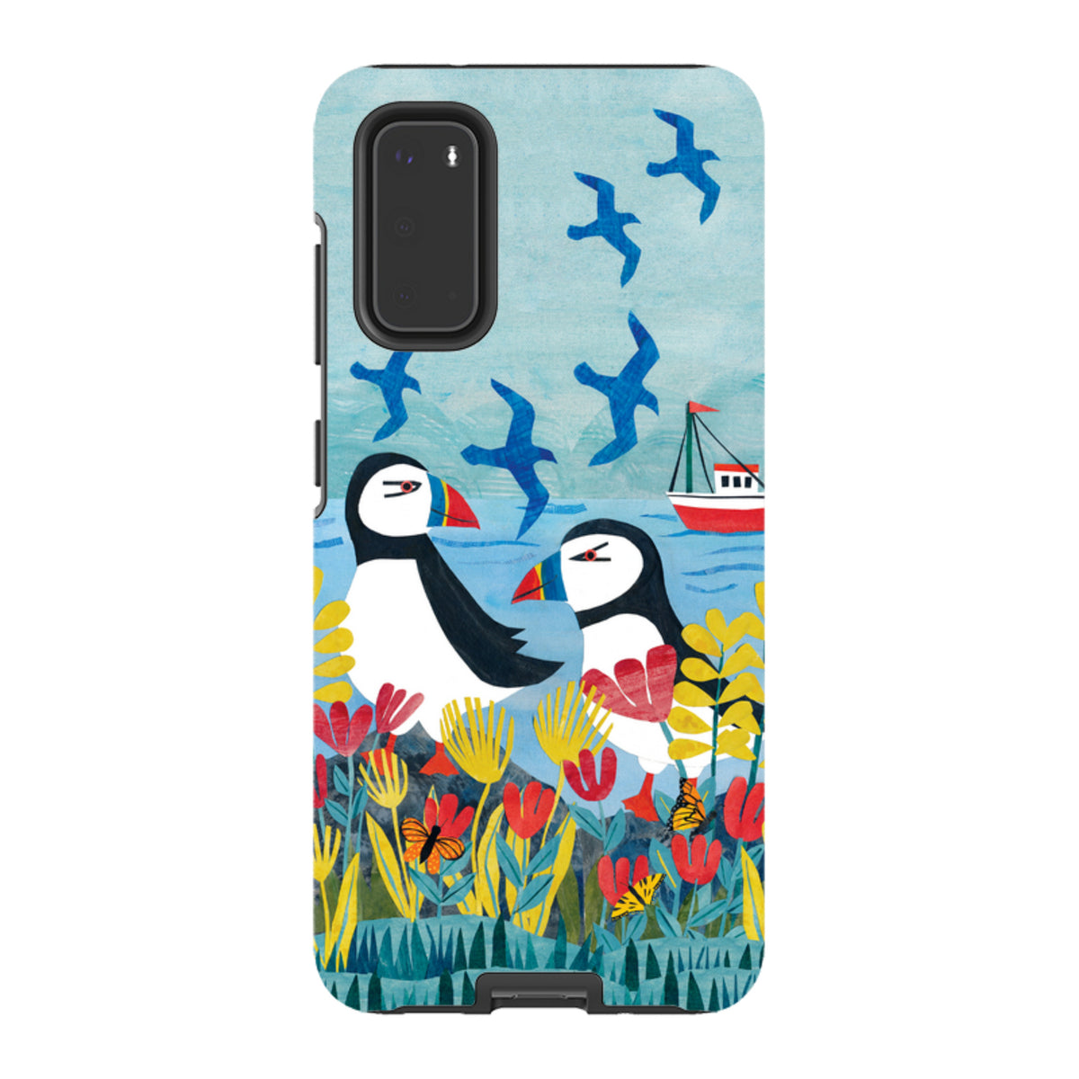Samsung Tough  Case - Puffins By Tracey English