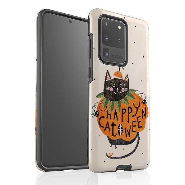 Samsung Tough Case - Pumpkin Cats By Ali Brookes