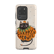 Samsung Tough Case - Pumpkin Cats By Ali Brookes