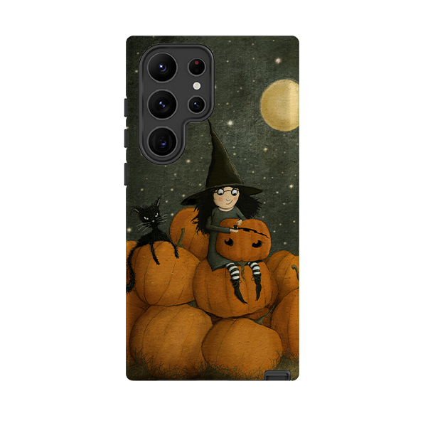 Samsung Tough Case - Pumpkin Witch By Maja Lindberg