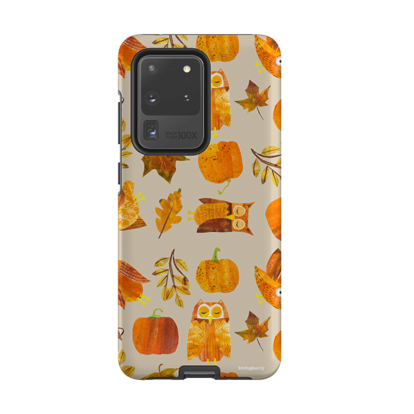 Samsung Tough Case - Pumpkins and Owls By Tracey English