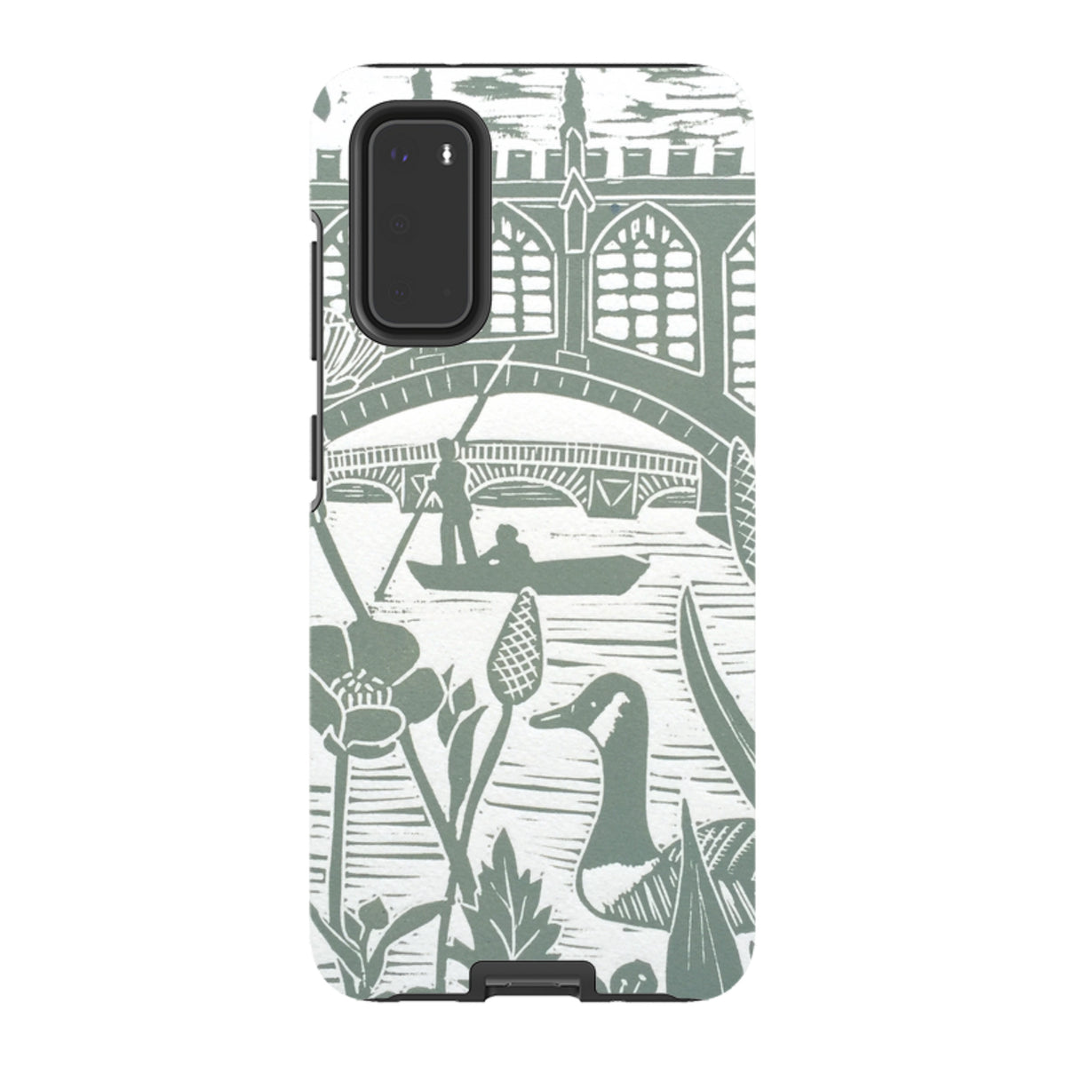 Samsung Tough Case - Punting At Cambridge By Kate Heiss