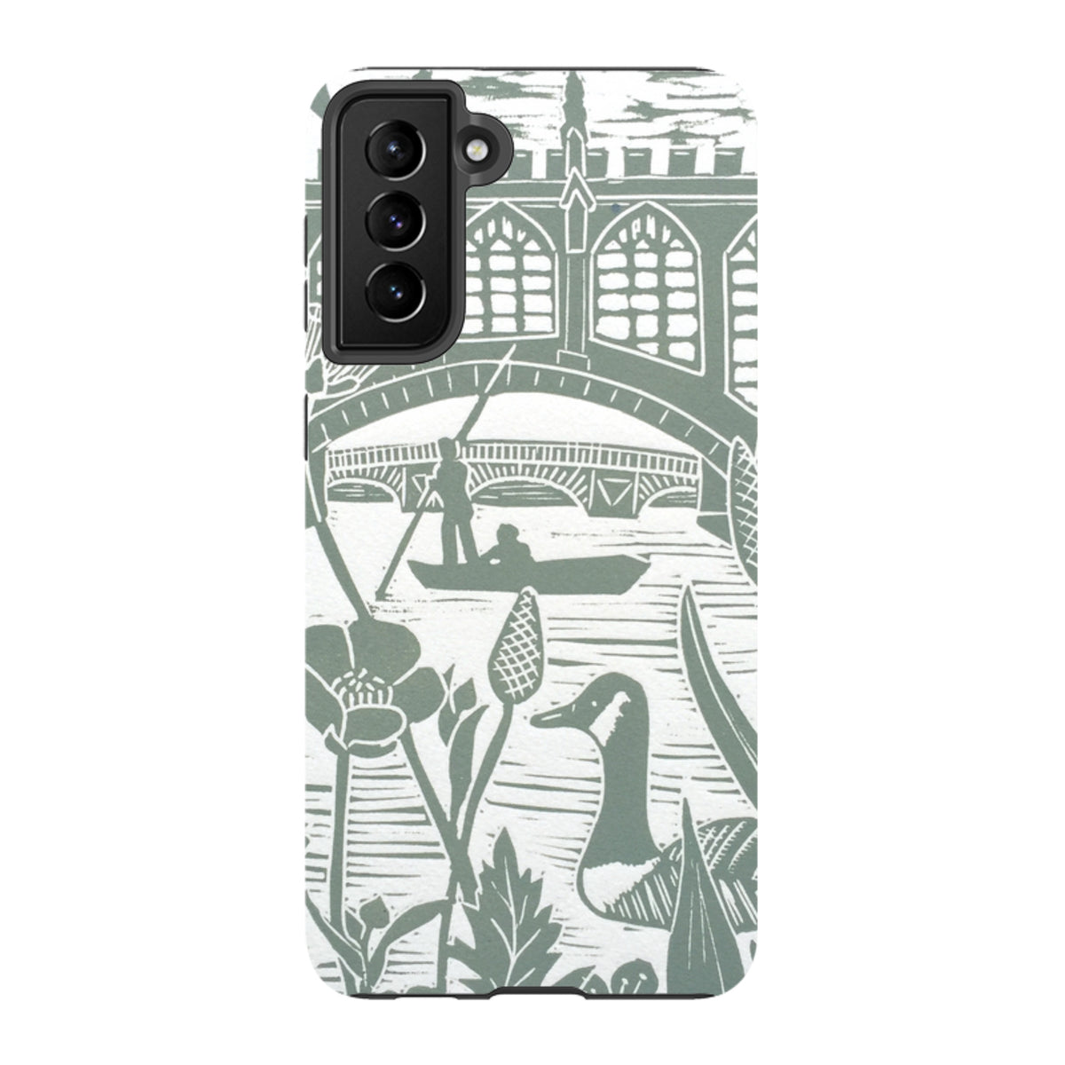 Samsung Tough Case - Punting At Cambridge By Kate Heiss